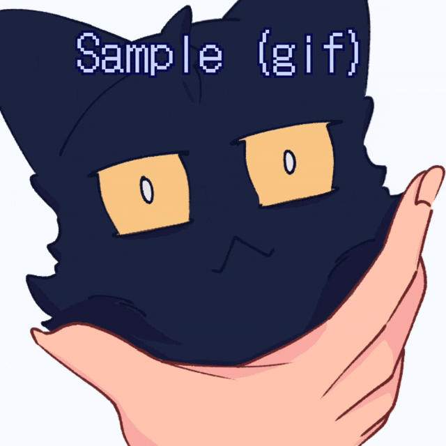 sample of ych base squishing the cheeks! animated