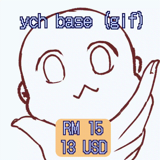 ych base for squshing the cheeks! animated